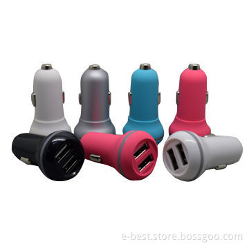 Dual USB Car Charger, 5V/2.1/3.1A Input